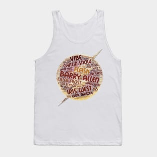 Flash Word Art Tank Top